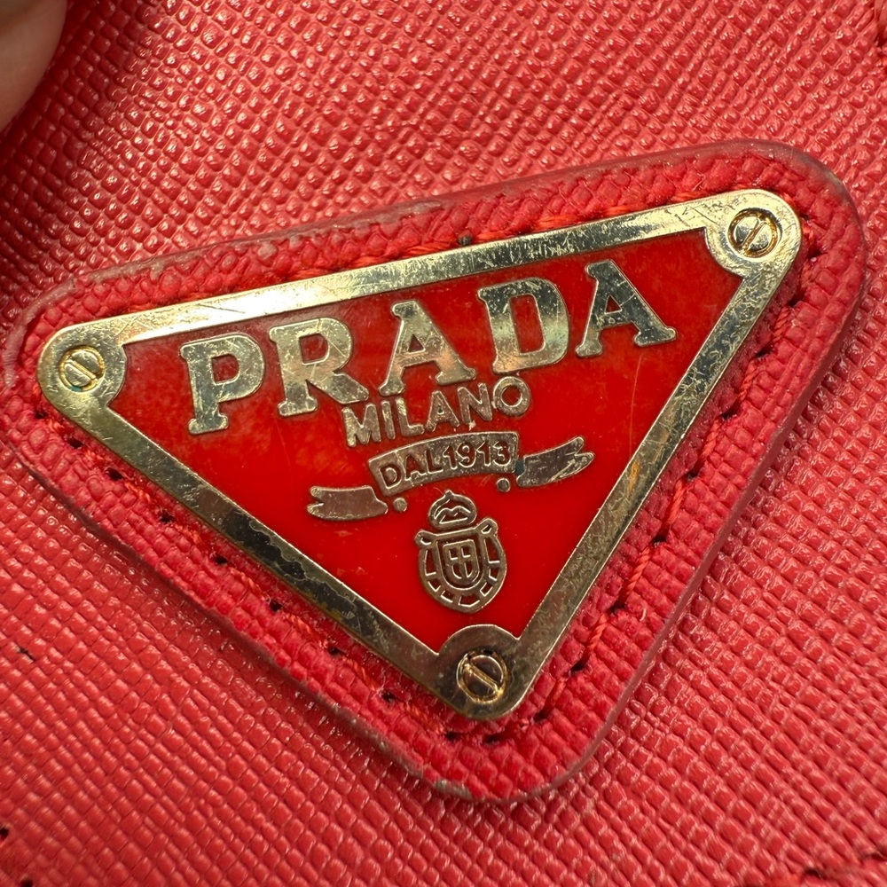 Faux Prada Red AirPod case